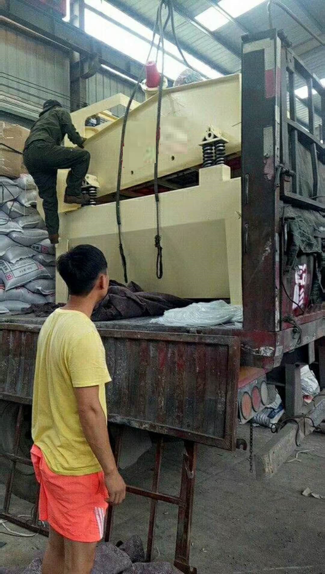 發往甘肅白銀350細砂回收機