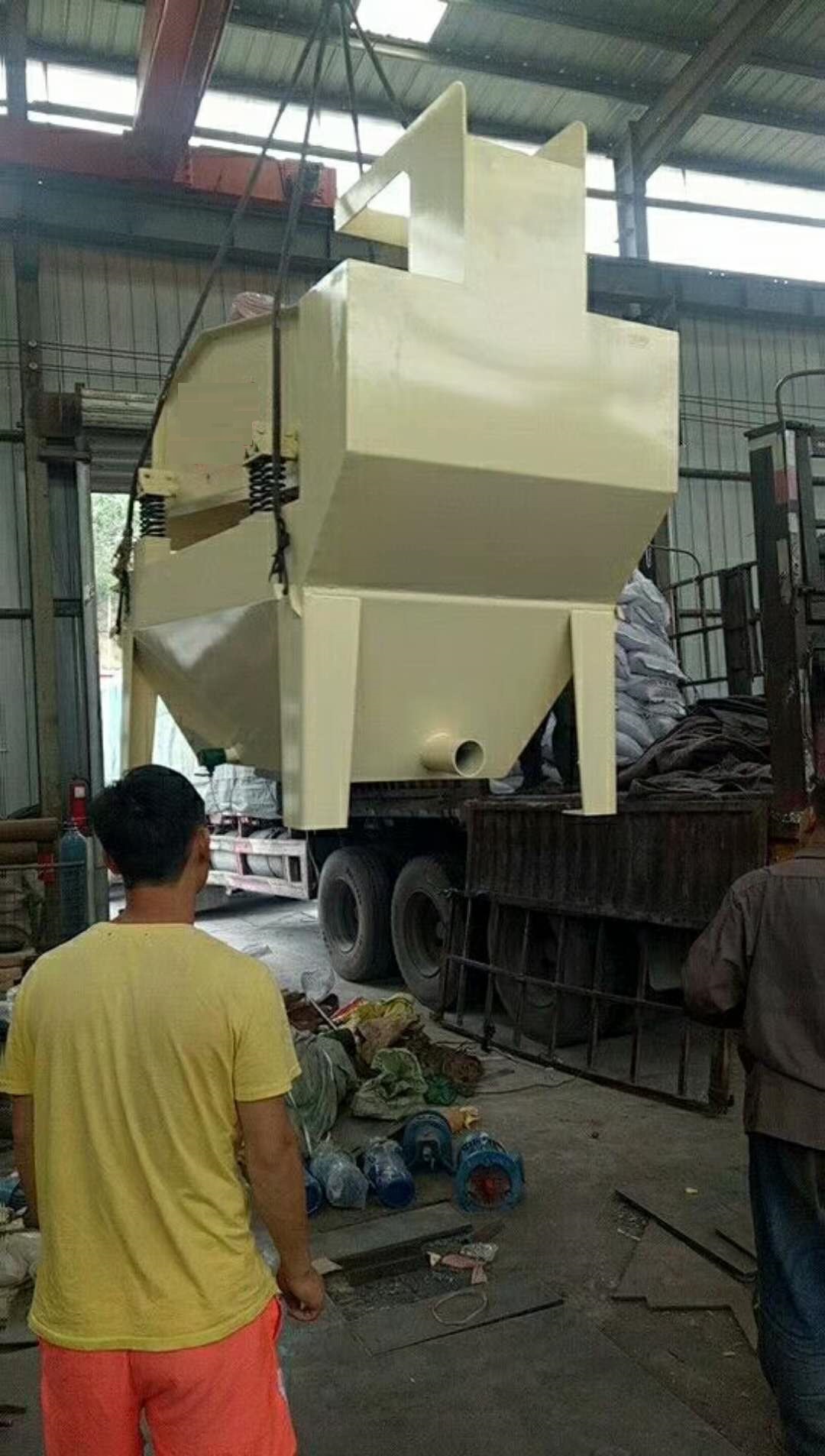 發往甘肅白銀350細砂回收機