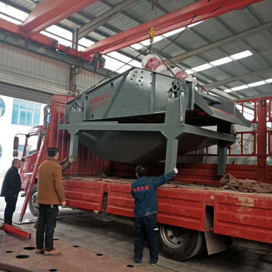 發往南陽的1840細沙回收脫水一體機